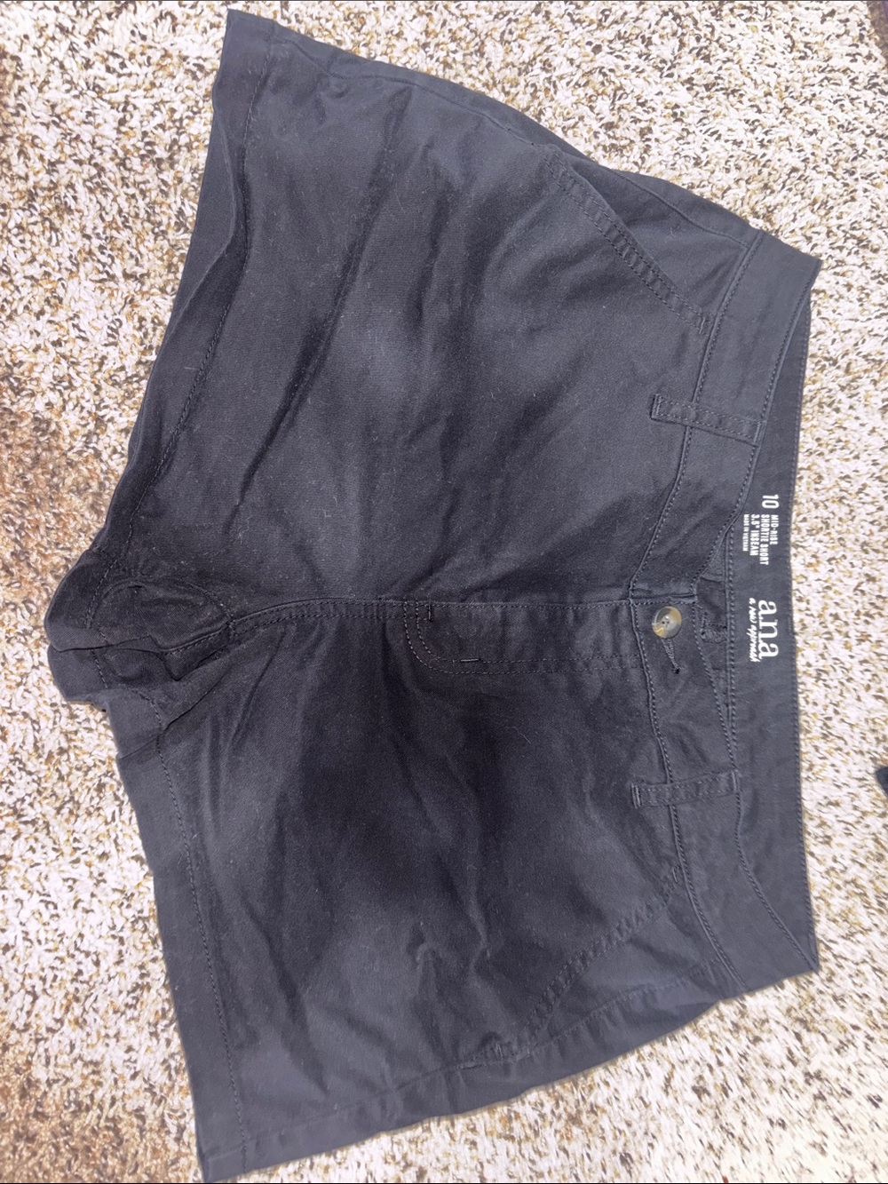 a.n.a Women's Black Casual Shorts